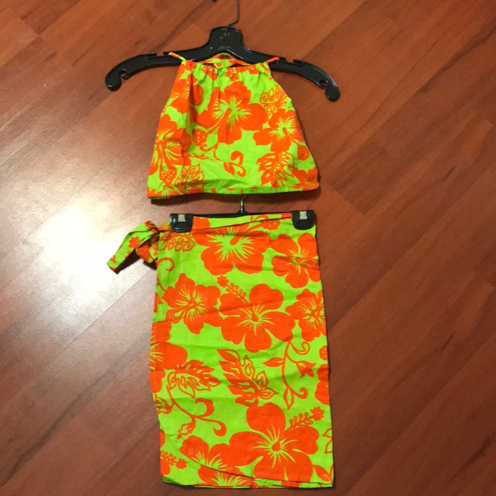Vintage “ULUWATU” Bali Island coverup set Size OS